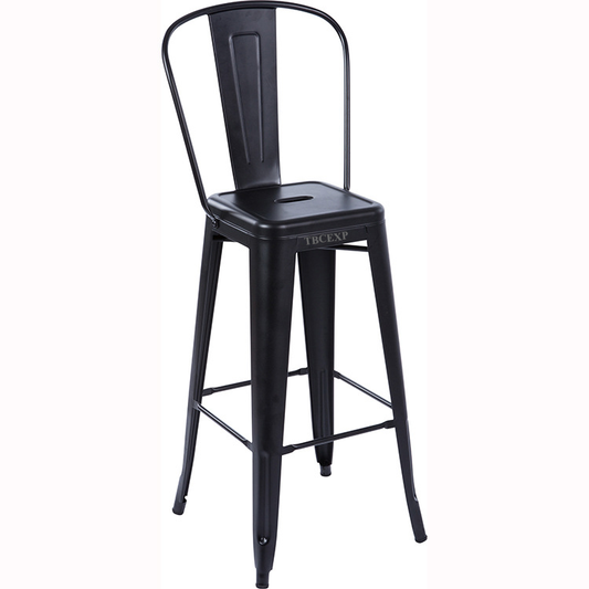 30 Metal Steel Bar Stool in Black Finish TBCEXP  6321231#
