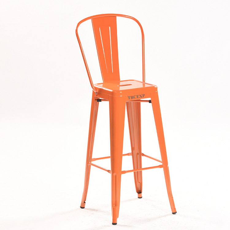 30 Metal Steel Bar Stool in Black Finish TBCEXP  6321231#