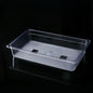 1/1 Full Size 10 cm Deep Clear Polycarbonate Food Pan 3722120#